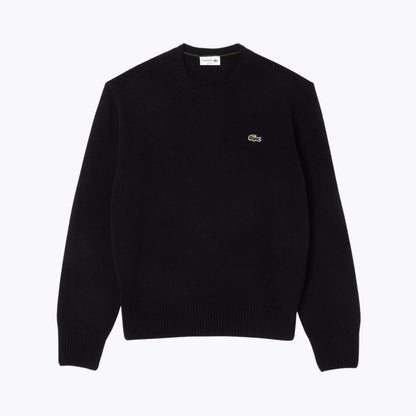 Lacoste Carded Wool Crew Neck Sweater