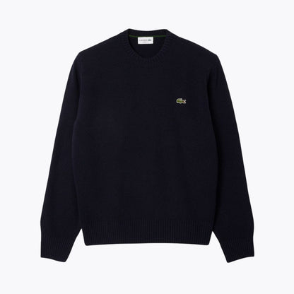 Lacoste Carded Wool Crew Neck Sweater