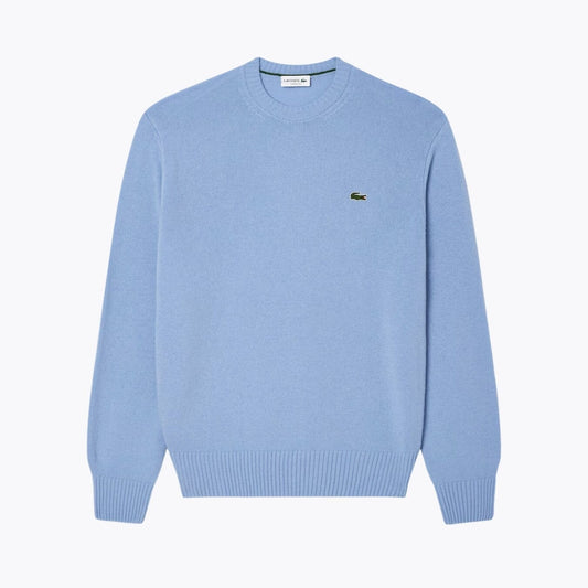 Lacoste Carded Wool Crew Neck Sweater