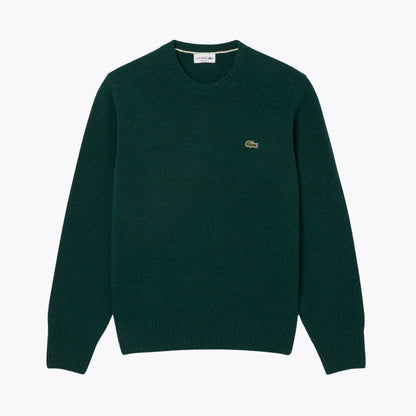 Lacoste Carded Wool Crew Neck Sweater
