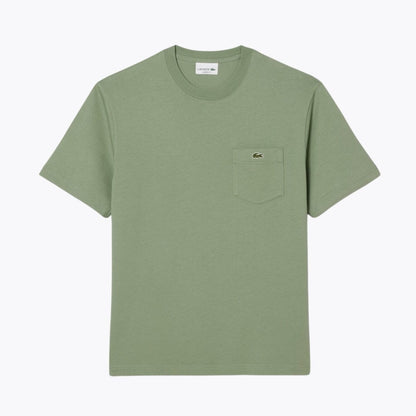 Lacoste Cotton T-Shirt With Breast Pocket