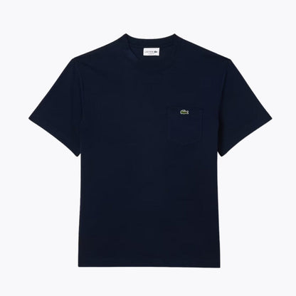 Lacoste Cotton T-Shirt With Breast Pocket