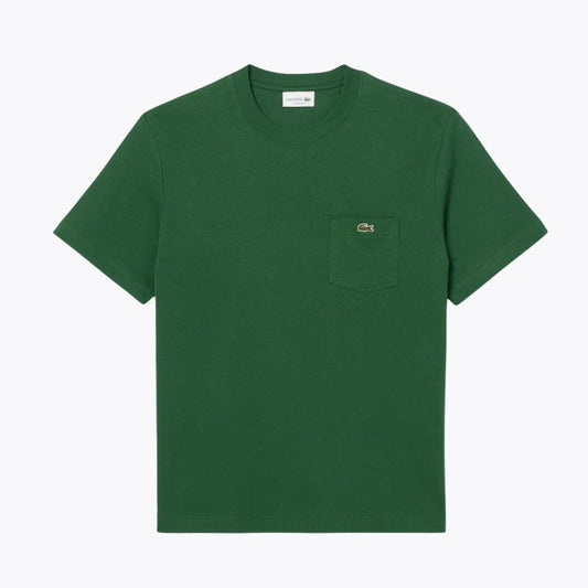 Lacoste Cotton T-Shirt With Breast Pocket