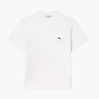 Lacoste Cotton T-Shirt With Breast Pocket