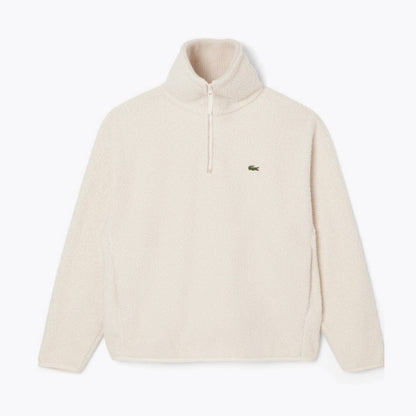 Lacoste High Zipped Neck Polar Fleece Sweatshirt