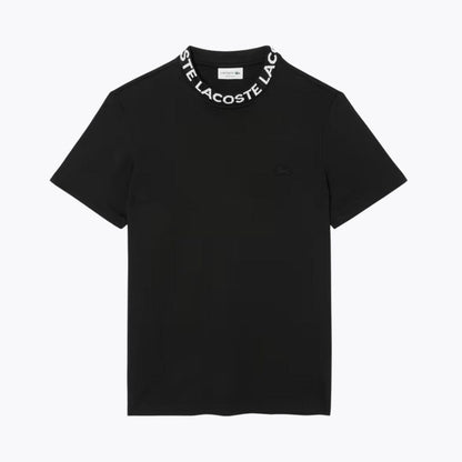 Lacoste Jacquard Branded Piqué T-shirt