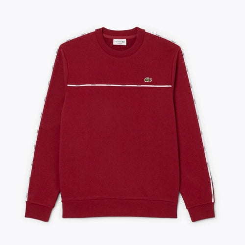 Lacoste Logo Trim Fleece Sweatshirt