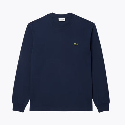 Lacoste Long Sleeved Cotton T-Shirt