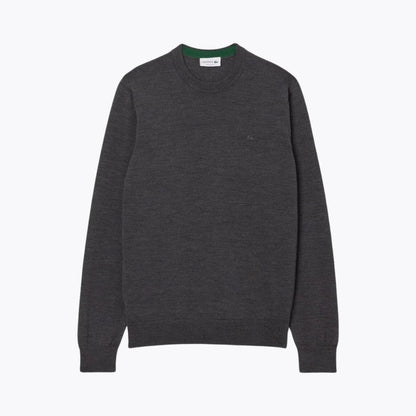 Lacoste Merino Wool Crew Neck Sweater