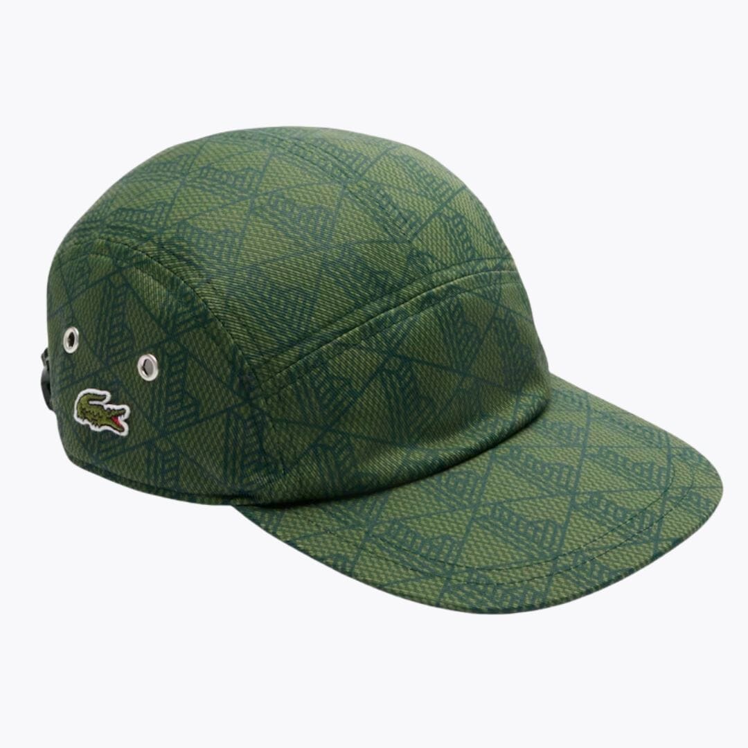 Lacoste Printed Twill Jockey Cap