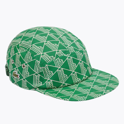 Lacoste Printed Twill Jockey Cap