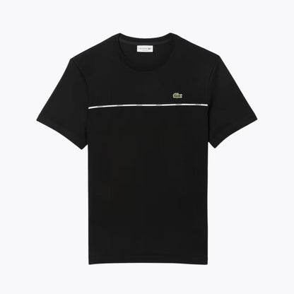 Lacoste Trim Cotton Jersey T-shirt