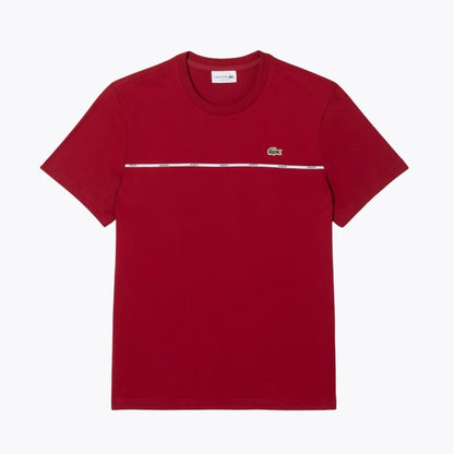 Lacoste Trim Cotton Jersey T-shirt