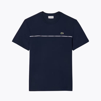 Lacoste Trim Cotton Jersey T-shirt