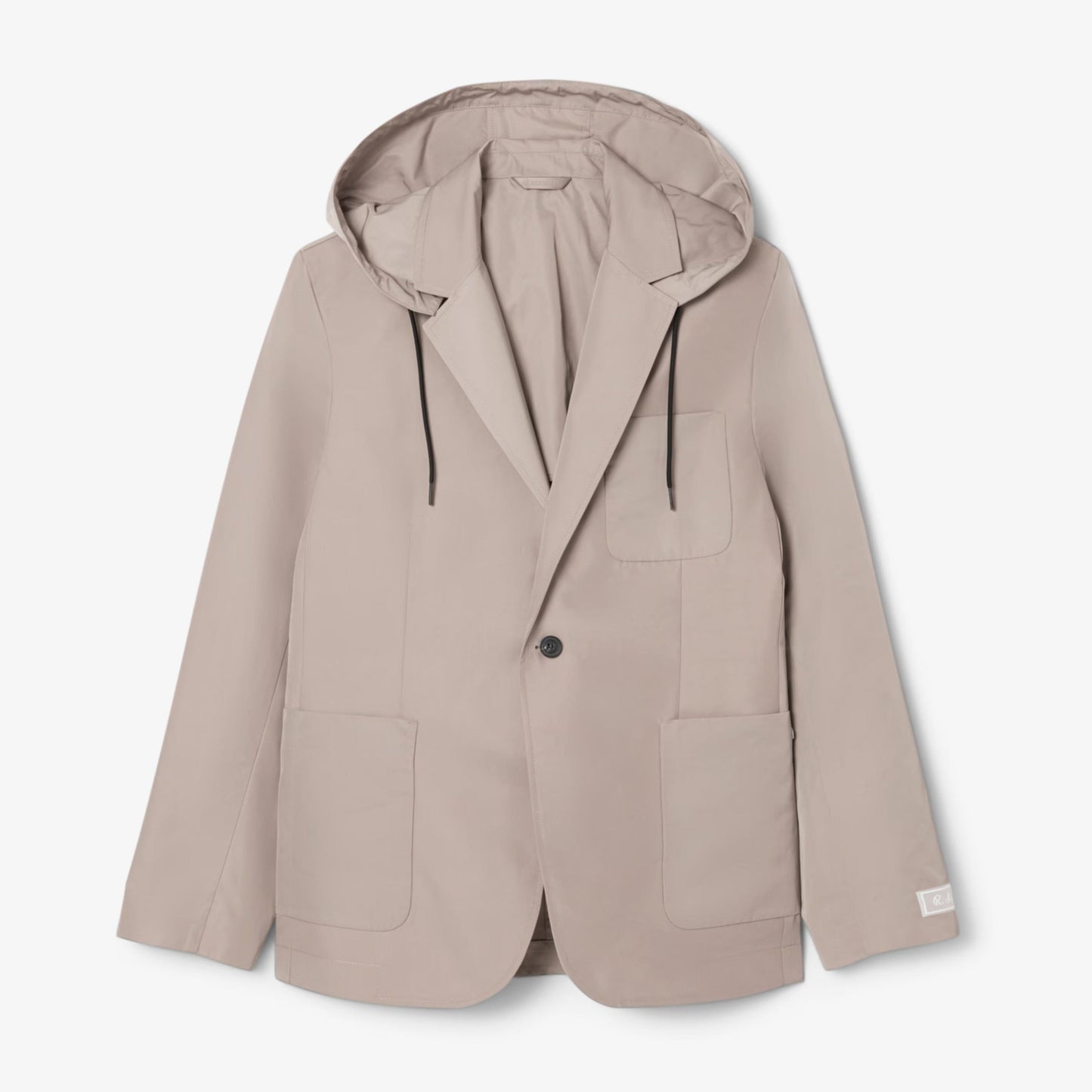 Lacoste Twill Blazer with Hood