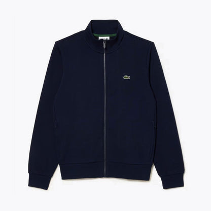 Lacoste Zip-Up High Neck Fleece Sweatshirt