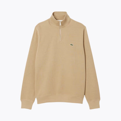 Lacoste Zip-Up High Neck Sweatshirt