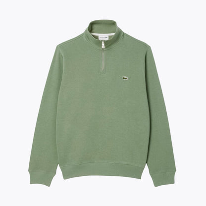 Lacoste Zip-Up High Neck Sweatshirt