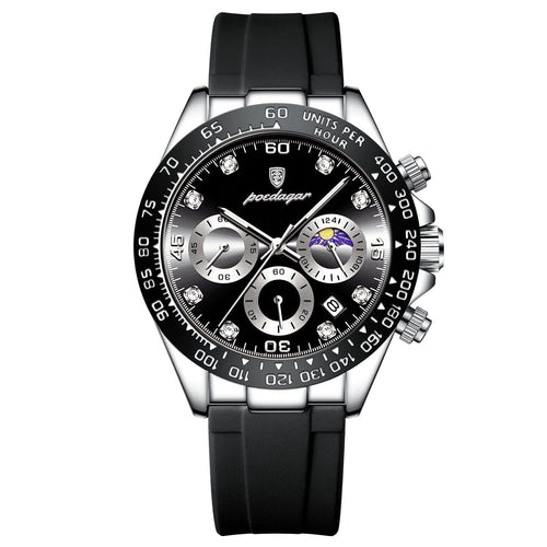 Poedagar Chronograph Time Date