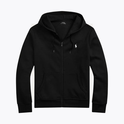 Ralph Lauren Double-Knit Full-Zip Hoodie