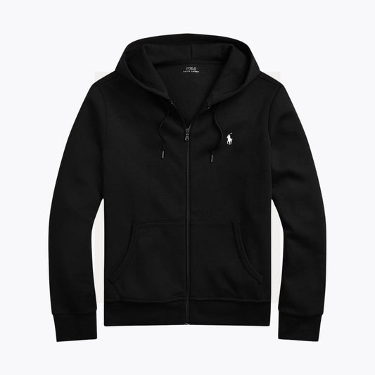 Ralph Lauren Double-Knit Full-Zip Hoodie