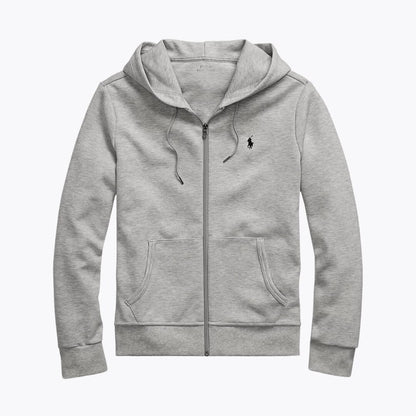Ralph Lauren Double-Knit Full-Zip Hoodie