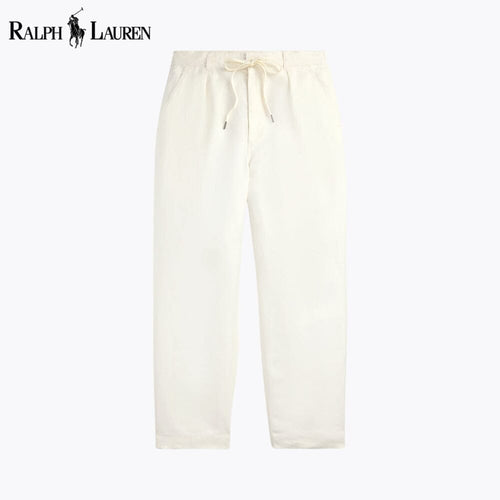 Ralph Lauren Lateef Relaxed Fit Pleated Linen Pant