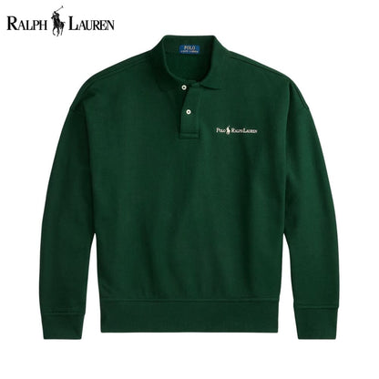 Ralph Lauren Logo Collared Sweatshirt