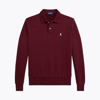 Ralph Lauren Loopback Fleece Collared Sweatshirt