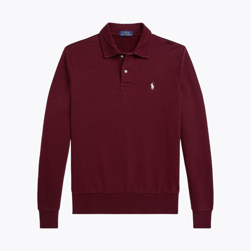 Ralph Lauren Loopback Fleece Collared Sweatshirt