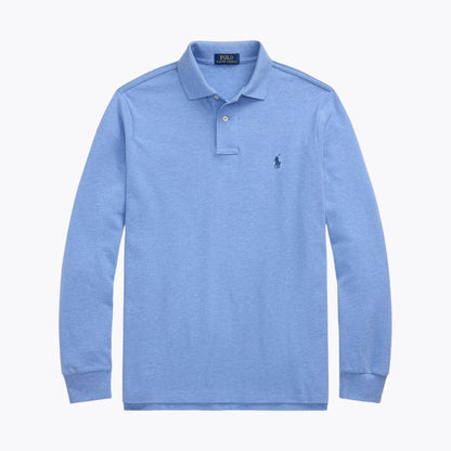 Ralph Lauren Mesh Long-Sleeve Polo Shirt