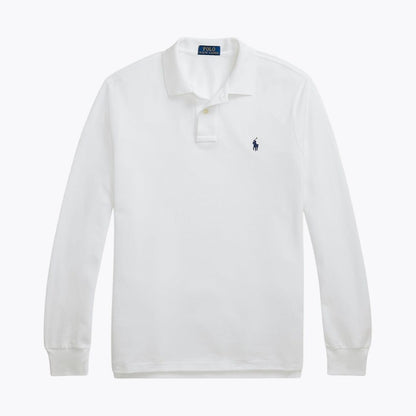 Ralph Lauren Mesh Long-Sleeve Polo Shirt