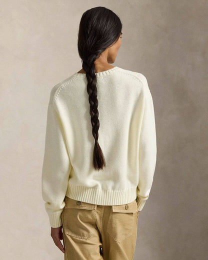 Ralph Lauren Polo Bear Cotton Crewneck Sweater