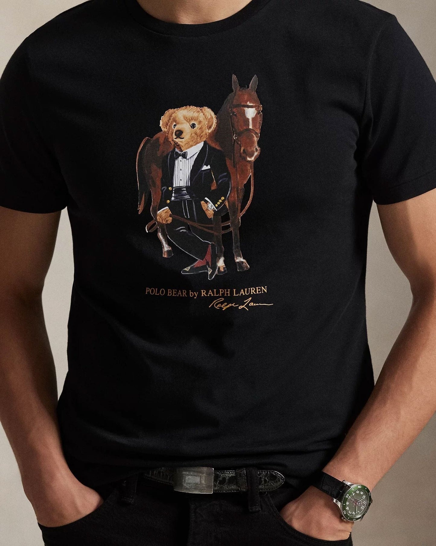 Ralph Lauren Polo Bear Cotton T-Shirt