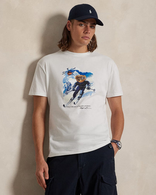 Ralph Lauren Polo Bear Jersey T-Shirt In A Classic Fit