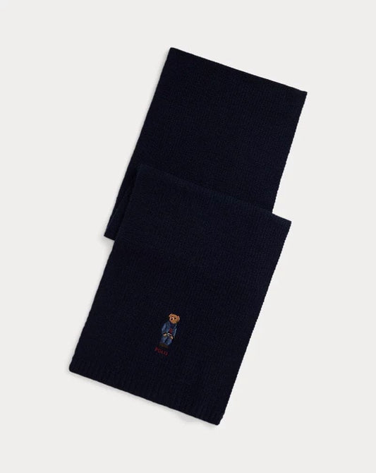 Ralph Lauren Polo Bear Knit Scarf