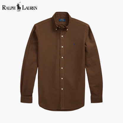 Ralph Lauren Slim Fit Garment-Dyed Oxford Shirt