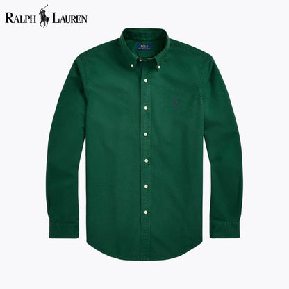 Ralph Lauren Slim Fit Garment-Dyed Oxford Shirt
