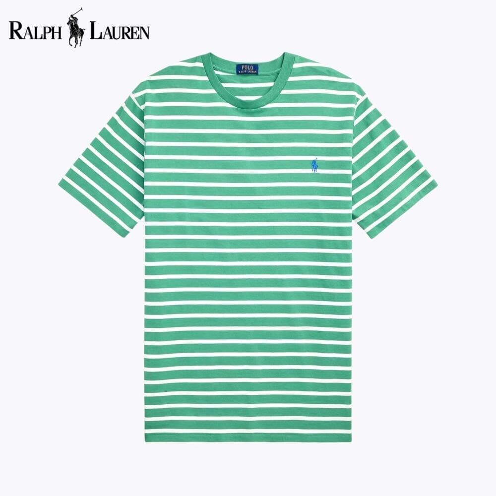 Ralph Lauren Striped Jersey Crewneck T-Shirt