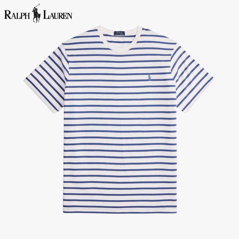 Ralph Lauren Striped Jersey Crewneck T-Shirt