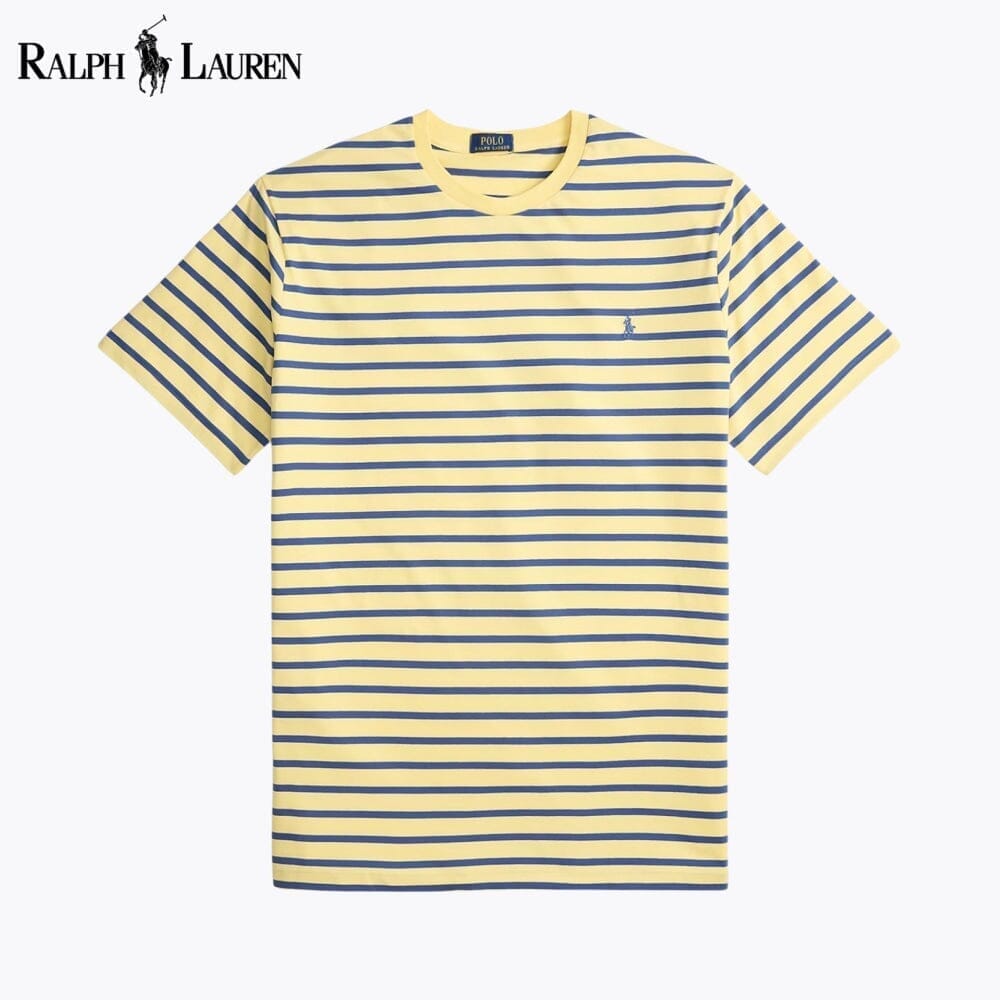 Ralph Lauren Striped Jersey Crewneck T-Shirt
