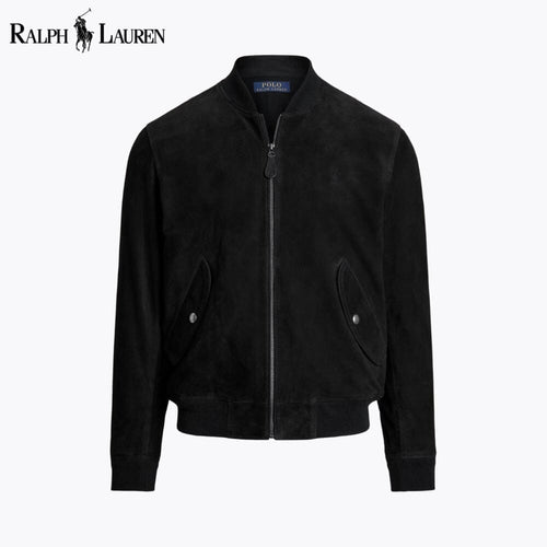 Ralph Lauren Suede Bomber Jacket