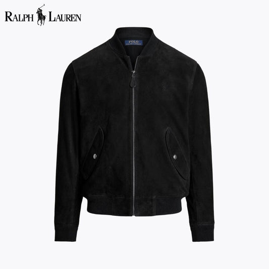 Ralph Lauren Suede Bomber Jacket