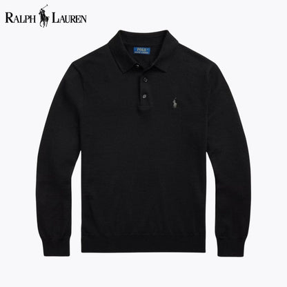 Ralph Lauren Wool Polo-Collar Jumper