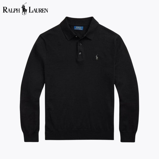 Ralph Lauren Wool Polo-Collar Jumper