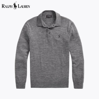 Ralph Lauren Wool Polo-Collar Jumper