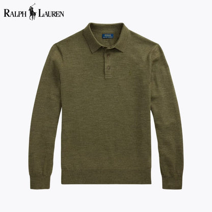 Ralph Lauren Wool Polo-Collar Jumper