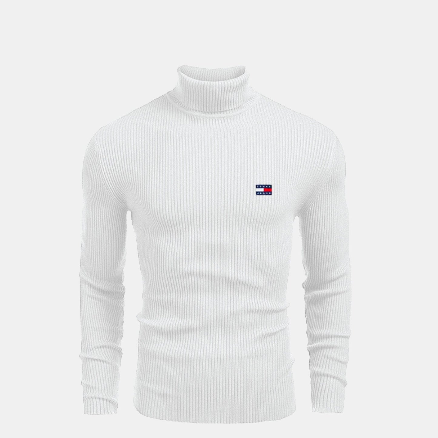 Tommy Hilfiger Turtleneck Cable-Knit Wool Sweater
